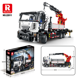 Reobrix 22011 2178PCS Série Ingénierie RC Grue Entièrement Fonctionnelle Modèle de Construction Jouet Éducatif Technique Cadeau de Fête - Product Image 6