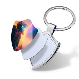 Porte-clés promotionnel personnalisé par sublimation, motif DIY, cadeau, différentes formes, porte-clés blanc vierge pour sublimation - Product Image 2
