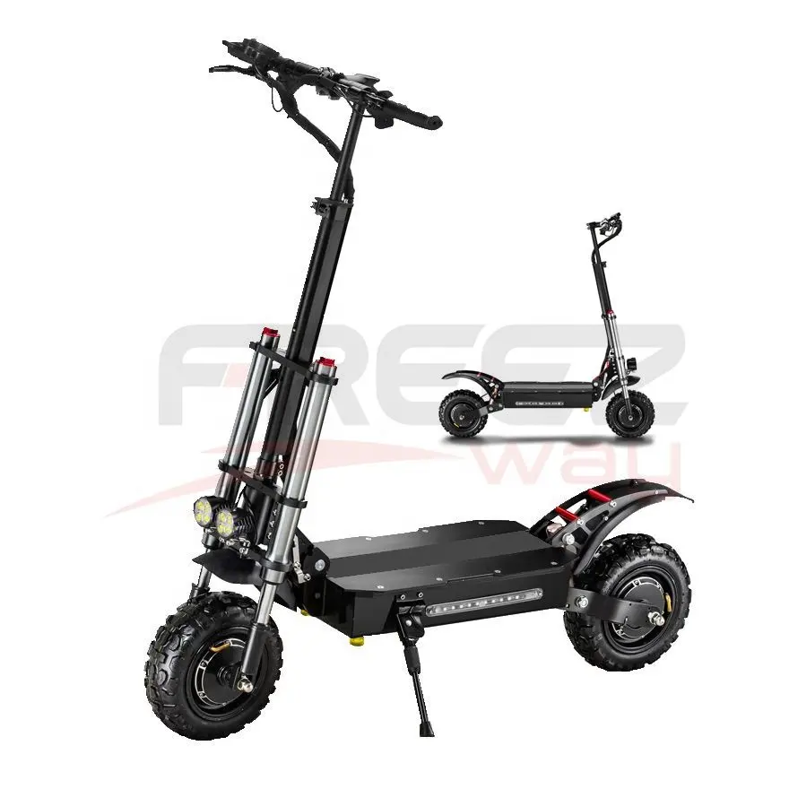 Складной электрический скутер с быстрой скоростью 85 км/ч, 5400 Вт, Электрический скутер для взрослых, Электрический скутер для мобильности 36,4 а/ч