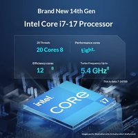 Computadora Todo en Uno HP ProOne 440 G9 de 23.8 Pulgadas, 14.ª Generación I7 14700, 8GB, 512GB SSD, Cámara, WiFi, para Negocios y Oficina