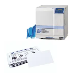 Retransfer ID Karte Drucker Magnetische Kopf Klebstoff Reinigung Karten Reinigung Kit kompatibel mit Dai Nipon CX-210,CX-320 & CX-330