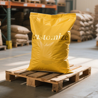 Sac en polypropylène durable de 50kg 25kg Sacs tissés en PP pour l'alimentation des volailles de 50lb pour les animaux Poulet Porc Poisson Farine Bovins Haute qualité