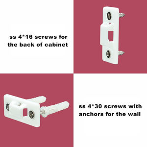 Seguridad del bebé anti <span class=keywords><strong>punta</strong></span> muebles correas muebles anti-<span class=keywords><strong>punta</strong></span> ancla hogar seguridad muebles anclas para bebé prueba - Product Image 2