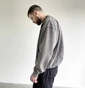 Sudaderas con Capucha para Hombre, Oferta, Ropa Urbana, Sudadera Vintage con Lavado Ácido, Sudadera de Manga Regular para Hombre - Product Image 2