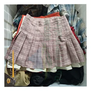 Wholesale School Girls Mini Short Skirt Summer Korea Fashion Streetwear Little Girls Ladies Sexy Mini Pleated Skirts