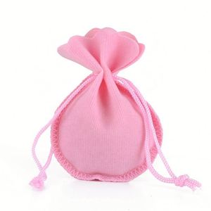 Drawstring Velvet Pouches Jewelry Necklaces Earrings Gift Packaging <b>Bags</b> - Product Image 4