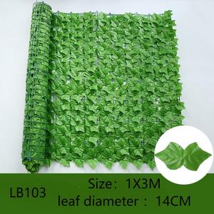 Uv-chống Faux cây xanh bối cảnh <span class=keywords><strong>Ivy</strong></span> Lá Nho hàng rào hàng rào tấm 1x3m riêng tư tường Màn hình nhân tạo <span class=keywords><strong>Ivy</strong></span> cho tường treo - Product Image 4