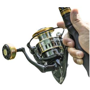 Carrete de Pesca Giratorio He7000, Carrete de Pesca Metálico para Pesca en Roca en el Océano, Lanzamiento de Señuelos, Cañas de Surf, Construcción Totalmente Metálica - Product Image 1