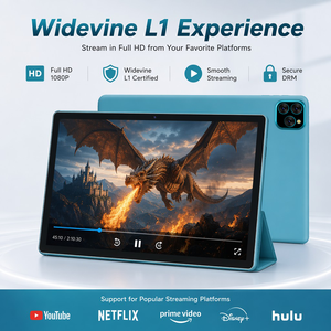 Tablette Android 16 de 10,1 pouces de haute qualité à prix abordable, 12 Go de RAM, 64 Go de ROM, Wi-Fi 5G, processeur cinq cœurs, idéale pour les études et comme cadeau d'affaires - Product Image 3