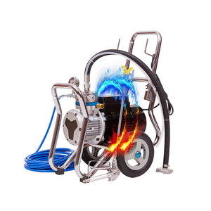 Beton-Spritzmaschinen Sprühgerät Wandfarbe Spachtelmasse Schleif-Zement-Putzmaschine Automatische Verputzwerkzeuge - Product Image 2
