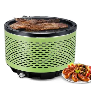 Made In China Portable Multifunction Korean Adjustable Smokeless Indoor Bbq Charcoal Grill,Korean Barbecue Oven For