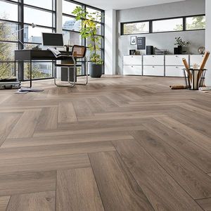 Suelo Vinílico SPC Moderno para Interiores <span class=keywords><strong>EcoHome</strong></span> SPC5-KW83005, Serie de Diseño de Madera PVC, Resistente al Agua, al Desgaste y a los Arañazos, Sistema de Clic - Product Image 1