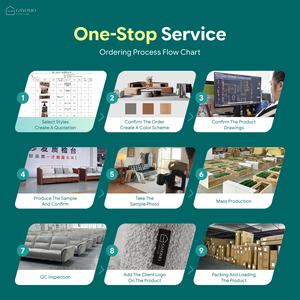 Set Divano Componibile di Lusso Moderno Trapuntato a Due Posti Cloud <span class=keywords><strong>Mobili</strong></span> da Soggiorno per Casa o Appartamento Tipo Letto Singolo - Product Image 5