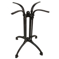 Cheval en fonte Base de table à quatre pieds