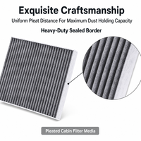 Filtre à air de cabine Fabricant de filtre à air 87139-30040 87139-30070 Compatible avec le filtre à air de cabine To-yota Camry Corolla Hot Sell