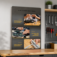 Nouvel ensemble de tournevis à cliquet 79 pièces multifonction avec embouts S2, kit d'outils de montage domestique et clé à molette