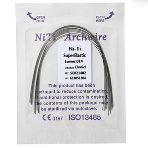 Ni-Ti SuperElastic Orthodontic <b>Wire</b> Ovoid 0.016x0.022 For Dental Braces CE Certified - Product Image 2