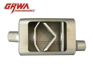 Punta de mufla de escape de acero inoxidable de rendimiento de coche remoto de alta calidad para <span class=keywords><strong>Flowmaster</strong></span> Super 44 Series 2,5 "Entrada/Salida - Product Image 3