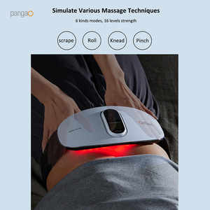 Mesin pijat sabuk pinggang panas elektrik, moksibusi perut dapat disesuaikan bertingkat - Product Image 5