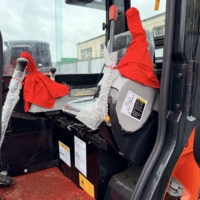 Mini-excavatrice Kubota U27 d'occasion abordable, petite excavatrice sur chenilles d'occasion