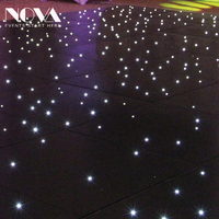 NOVA 2019 — piste de danse led noire, sol de mariage