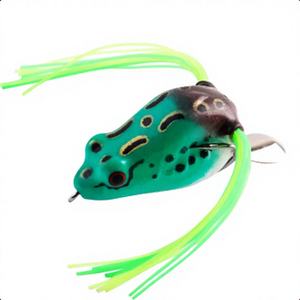 Señuelo de rana pequeña de boca puntiaguda, cebo blando de 7g/4cm, señuelo para lubina negra, aparejos de pesca, señuelo en miniatura - Product Image 1