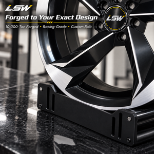 อะไหล่ LS8242 สำหรับรถยนต์เทสลา ปอร์เช่ แลนด์โรเวอร์ ล้อฟอร์จ 1 ชิ้น 5 ก้าน ลายหน้าเจียร ขอบล้ออัลลอย LSW - Product Image 4