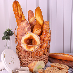 Modèles de <span class=keywords><strong>pain</strong></span> en PU ultra-doux et ultra-humide, baguettes, modèles alimentaires, présentoirs de boulangerie, et adaptés comme cadeaux - Product Image 3