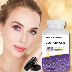 OEM Private Label 1000mg Skin Whitening Anti-Aging Supplement Liposomal L Glutathione Softgel Capsules