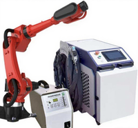 Robot de Soldadura MIG/TIG de 6 Ejes CNC Group con Control PLC, Potencia de 3kW, Voltaje de 220V/380V, Sistema de Soldadura Automática de Shandong
