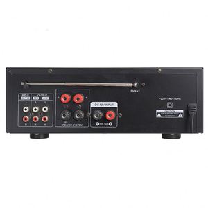 Amplificateur professionnel haute puissance BT-9999 <span class=keywords><strong>12V</strong></span>/220V avec Bluetooth, lecteur de carte USB, radio FM et décodage sans perte 2.0 canaux - Product Image 3