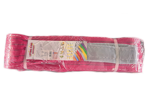 <span class=keywords><strong>Élingue</strong></span> de sangle plate à double œil en polyester de couleur rouge <span class=keywords><strong>5T</strong></span> 100% pour un ascenseur sûr - Product Image 5