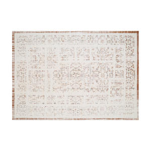 พรมปูพื้นทรงสี่เหลี่ยมผืนผ้า ลายโมเดิร์น วัสดุผสม ทนต่อคราบสกปรก ใช้ในบ้าน ป้องกันการลื่น เหมาะสำหรับห้องนั่งเล่นและห้องนอน - Product Image 1