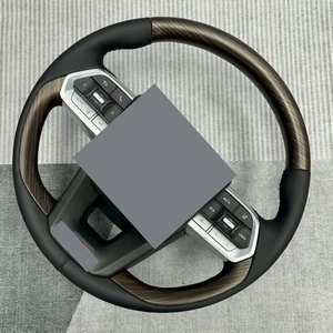 Volante Estilo Madera para Toyota Landcruiser LC200 LC300 Prado 120 150 200 LC79 LC70 LC76 FJ70 FJ79 FJ200 Carbono - Product Image 3