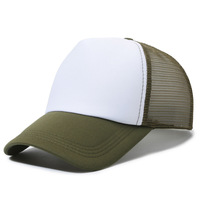 Gorra Trucker de Espuma Personalizada con Logotipo Serigrafiado, Gorra de Béisbol con Malla Trasera, Gorra Promocional Publicitaria