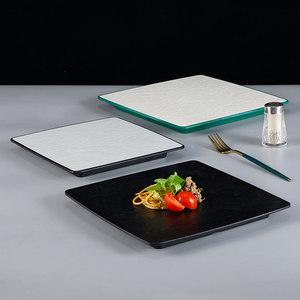 <span class=keywords><strong>Vaisselle</strong></span> en mélamine carrée 100% pour la restauration, ensembles d'assiettes, <span class=keywords><strong>service</strong></span> <span class=keywords><strong>de</strong></span> <span class=keywords><strong>vaisselle</strong></span> pour restaurant - Product Image 4