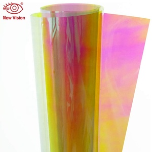 Film dicroico materiale PET ecologico <span class=keywords><strong>pellicola</strong></span> <span class=keywords><strong>decorativa</strong></span> iridescente arcobaleno <span class=keywords><strong>per</strong></span> finestre e <span class=keywords><strong>vetri</strong></span> - Product Image 4