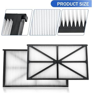 Kit de recharge de cartouches filtrantes RCX70101, 4 paquets, adapté aux aspirateurs de piscine Hayward Tiger Shark Maytronics - Product Image 2