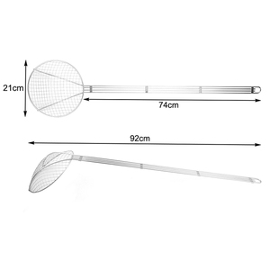 <strong>Strainer</strong> Stainless Steel Colander <strong>Strainer</strong> Mesh Skimmer <strong>Strainer</strong> - Product Image 6