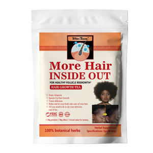 Té Botánico para el Crecimiento del Cabello C82 Winstown, 30 Bolsitas, Nutrición Natural de los Folículos, Apoyo para un Cabello Más Denso de Adentro Hacia Afuera - Product Image 3