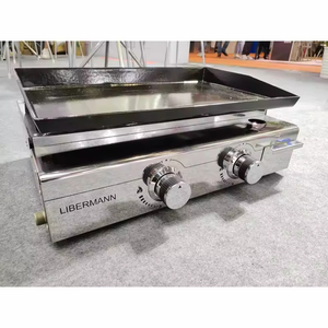 Barbecue au gaz professionnel Libermann pour l'extérieur, en acier inoxydable, sans fumée, <span class=keywords><strong>plancha</strong></span> au gaz pour hôtels et restaurants - Product Image 6
