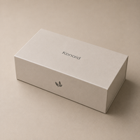 Boîte d'emballage en carton rigide recyclable personnalisée avec insert en mousse EVA pour l'électronique grand public