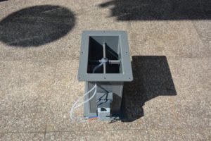 Biến khối lượng không khí (vav) Thép không gỉ bướm Cấu trúc điện van điều tiết Bảng điều chỉnh tùy chỉnh thực hiện điều khiển Khối lượng không khí van - Product Image 3