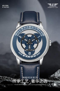 Relojes PINDU con movimiento Miyota 8215, Reloj mecánico para hombre, Reloj de lujo con esfera giratoria, caja luminosa de acero inoxidable, Reloj - Product Image 6