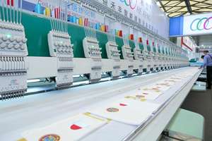 Máquina de Bordar Computarizada HeFeng de 20 Cabezales con Cortador de Hilo Automático - Uso Industrial de Alta Velocidad - Product Image 4