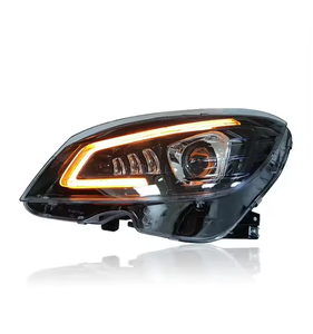 SJC Auto pour <span class=keywords><strong>mercedes</strong></span>-benz <span class=keywords><strong>classe</strong></span> <span class=keywords><strong>C</strong></span> W204 C200 C180 C63 <span class=keywords><strong>phare</strong></span> <span class=keywords><strong>LED</strong></span> 2007-2011 assemblage de <span class=keywords><strong>phare</strong></span> feux diurnes pour Benz - Product Image 4