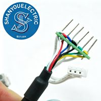 Câbles personnalisés DB9 pour faisceaux de câblage électronique et électrique, cartes de circuits imprimés et broches mâles