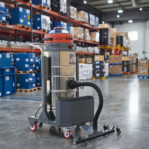 Fabrikpreis Elektrischer Neuer HEPA-Filter 220V 100L Hochleistungs-Industriestaubsauger für Betonstaub 3600W Stahl - Product Image 5