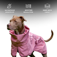 Imperméable à capuche pour chien de camping avec doublure intérieure en maille pour chiot – Vente directe usine