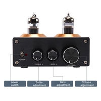 Tube électronique 6J5 Amplificateur Hi-Fi QCC3034 Bluetooth 5.1 Modulation haute et basse fréquence Fro.nt Gallbladder Fro.nt Stage